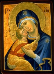 Icona Madonna e Gesù