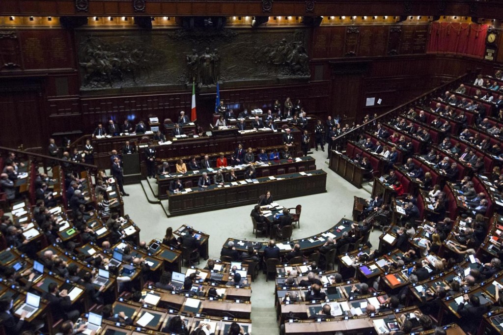 Camera dei Deputati - Fiducia governo Renzi
