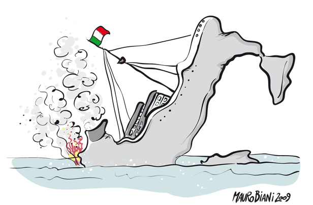 Italia che affonda